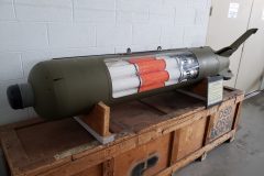 U.S. DAACM CBU-98/B 850 lb. Anti-Airfield Cluster Bomb