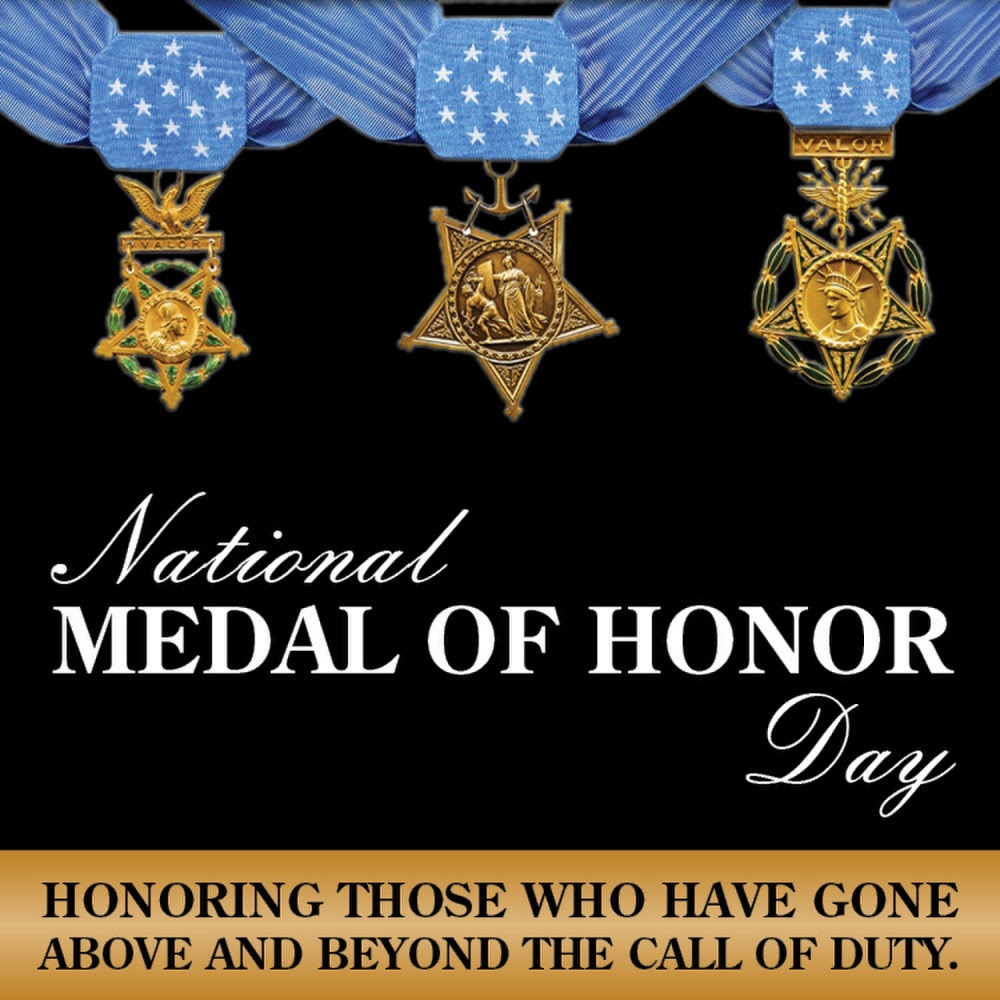 National Medal of Honor Day March 25th MAPS Air Museum