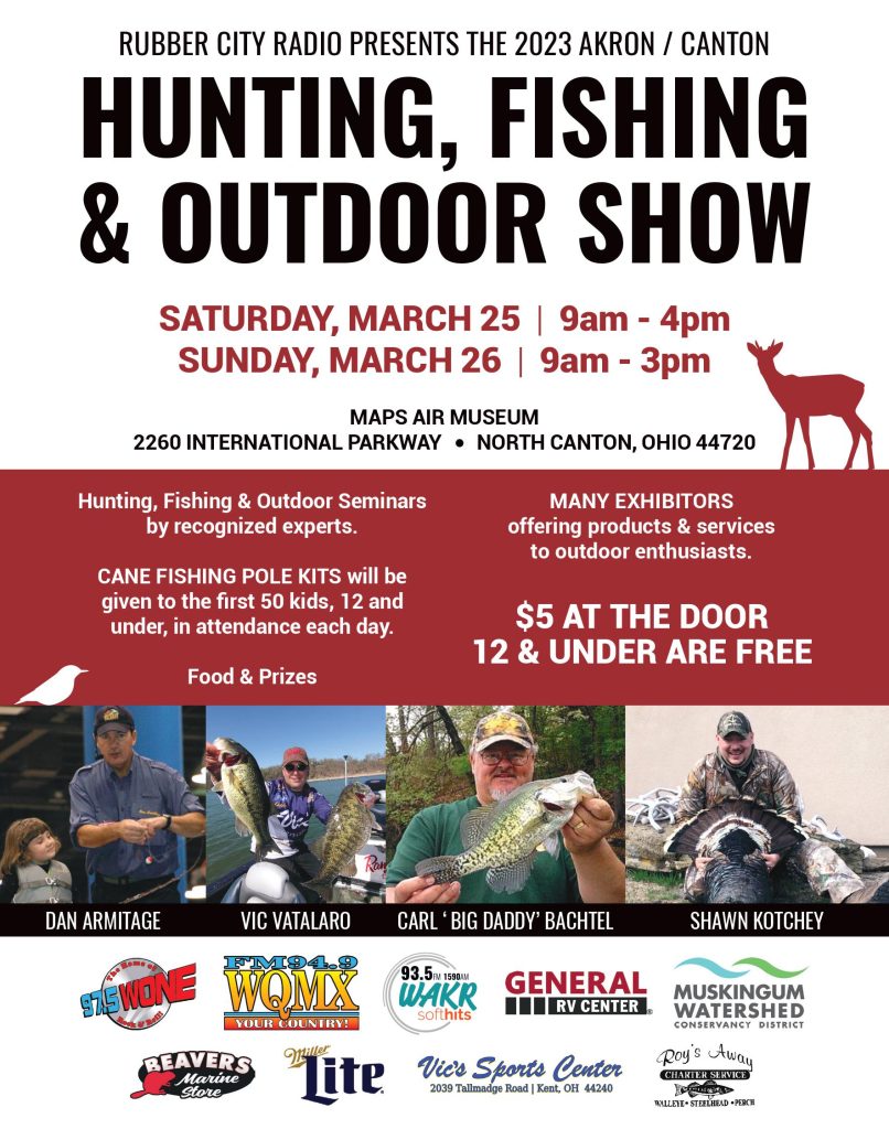 2023 Akron/Canton Hunting, Fishing & Outdoor Show - MAPS Air Museum