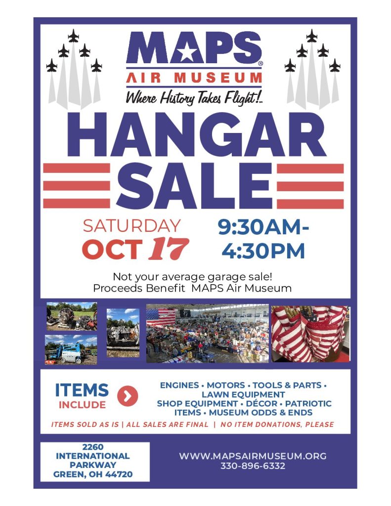 MAPS Hangar Sale